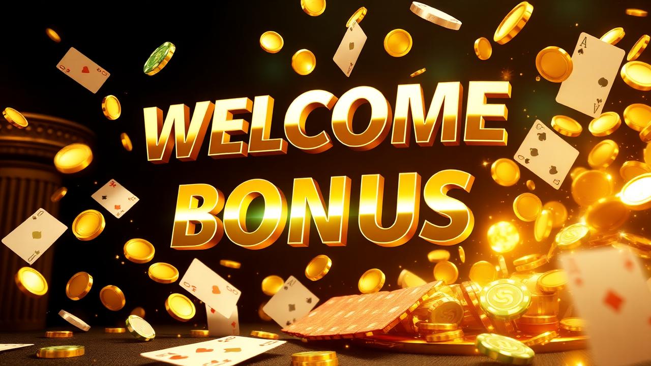 Złote monety i karty — bonus powitalny w Tusk Casino